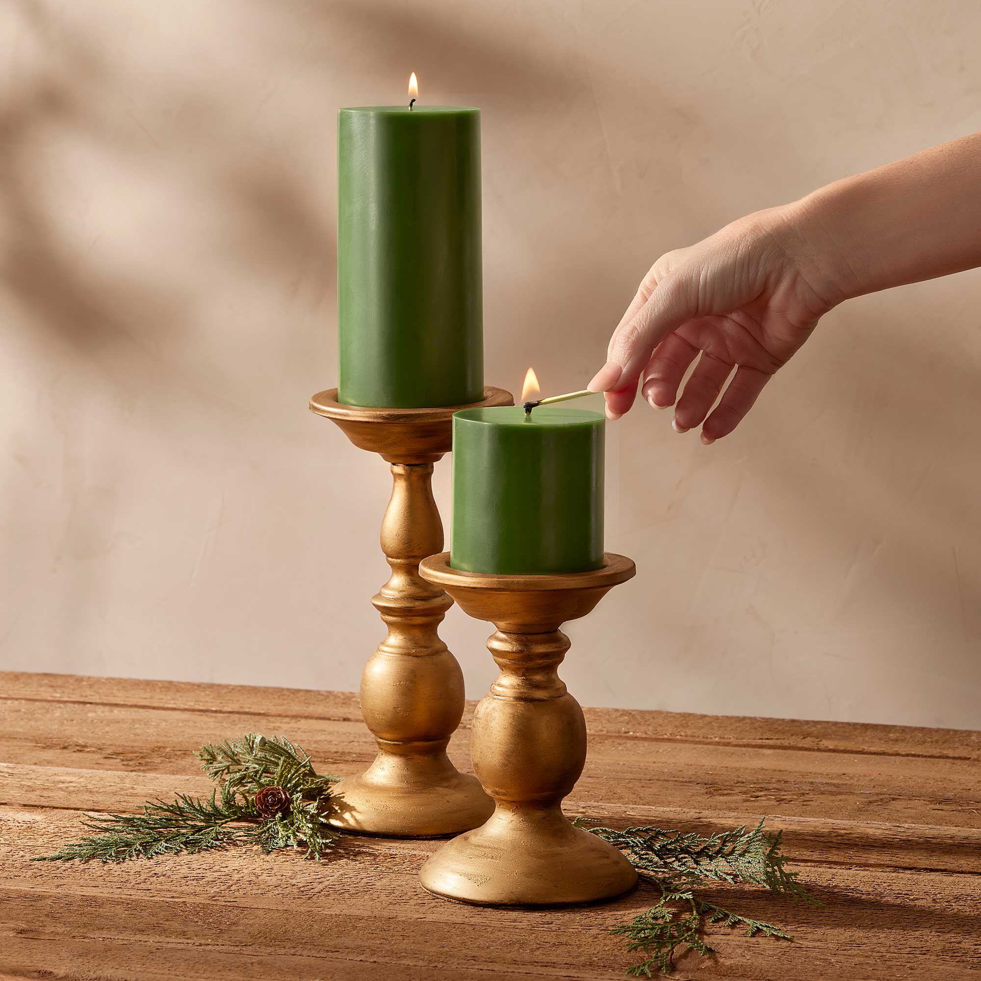 Frasier Fir® Pillar Candle. Large