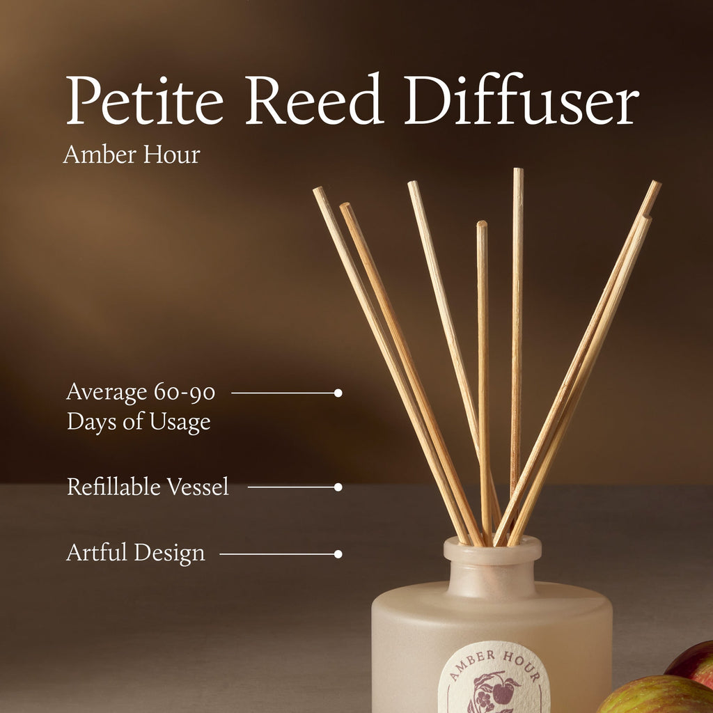 Amber Hour Petite Reed Diffuser