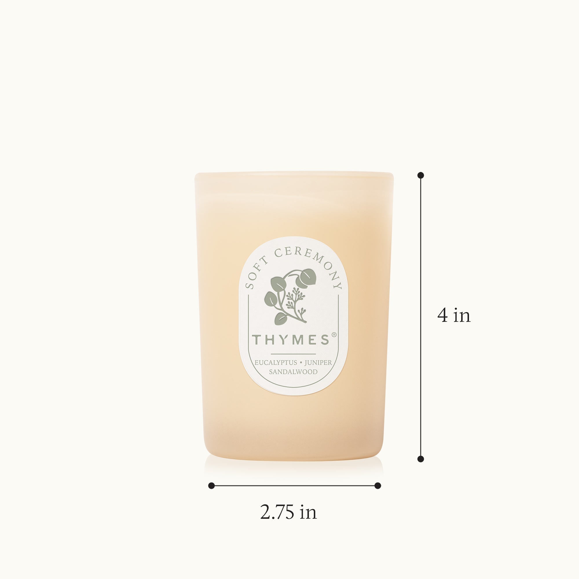 Soft Ceremony 6.5 oz Poured Candle