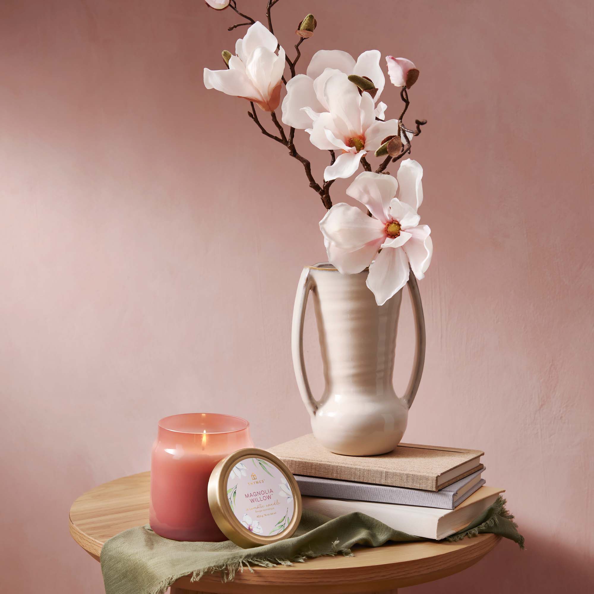 Magnolia Willow Statement Poured Candle