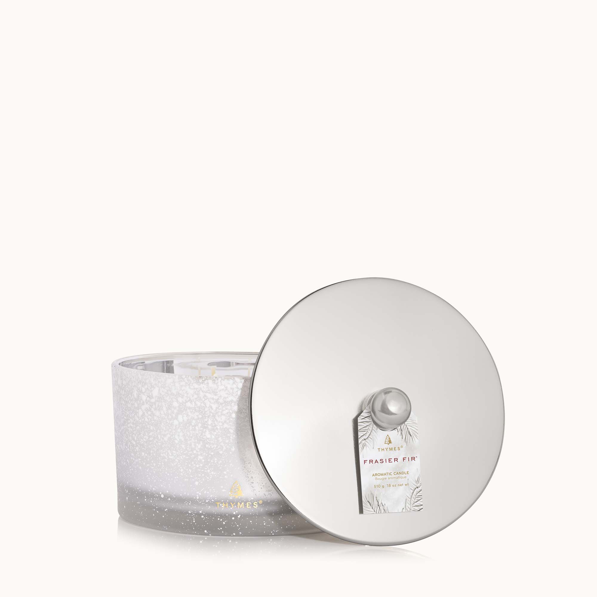 Frasier Fir® Flocked 3-Wick Poured Candle