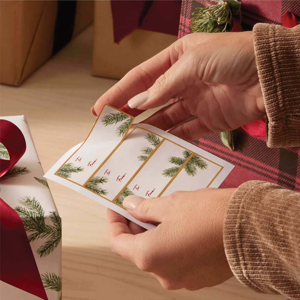 Frasier Fir® Fragranced Adhesive Gift Tags