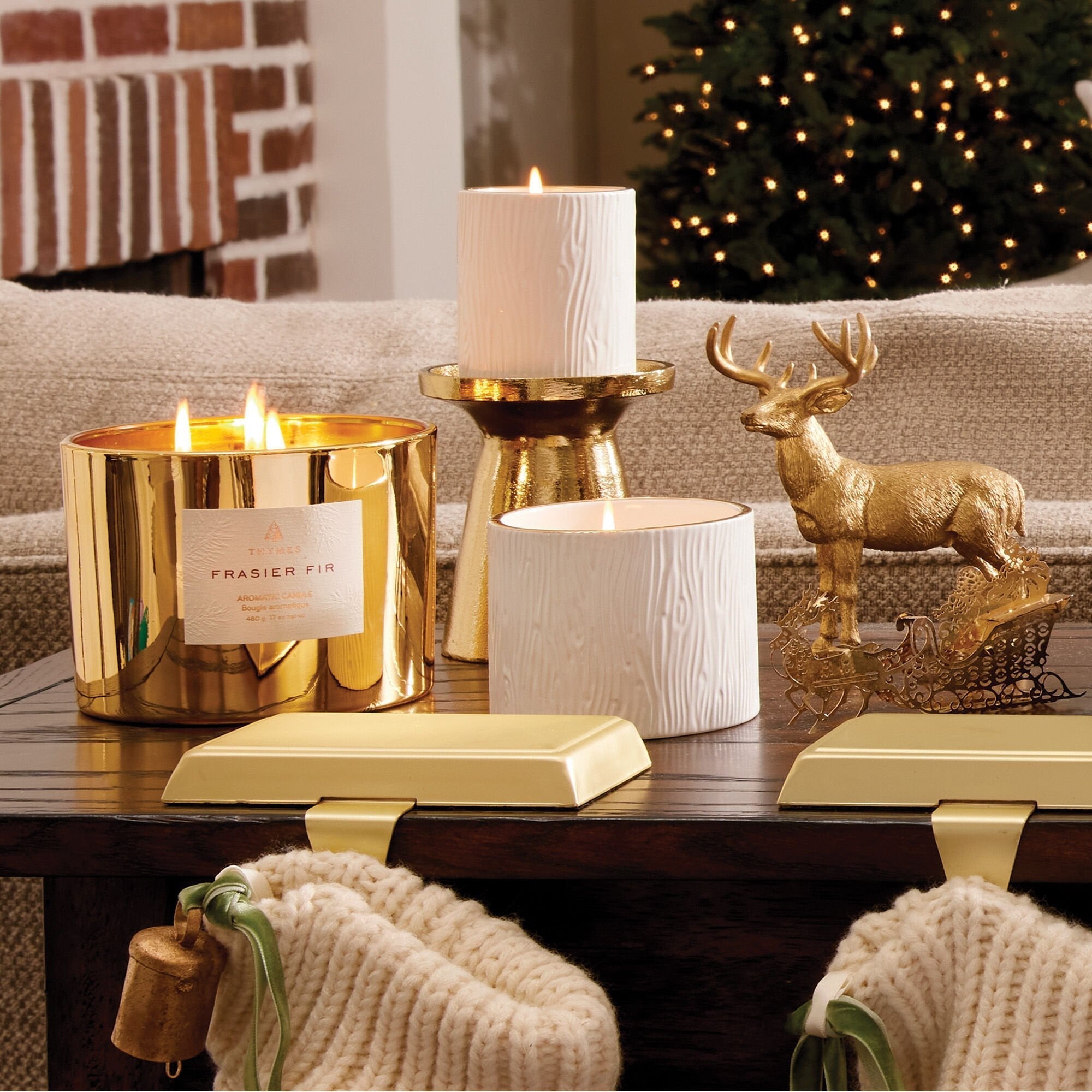 Frasier Fir® Gold 3-Wick Candle