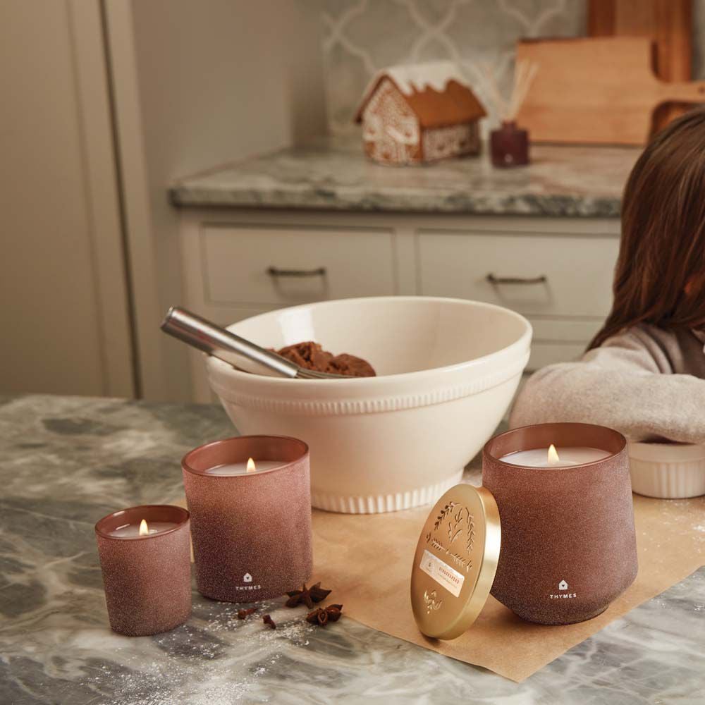 Gingerbread Large Candle