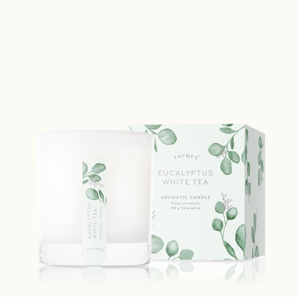 Eucalyptus White Tea Poured Candle