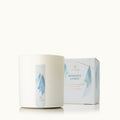 Washed Linen Poured Candle